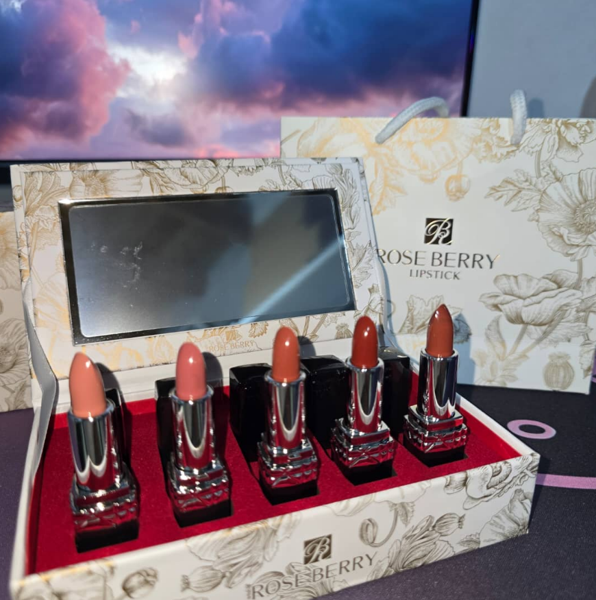 rose berry lipstick box
