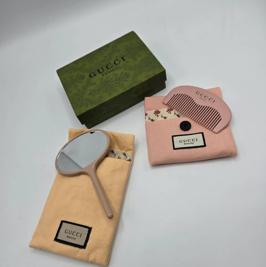 gucci brush & mirror