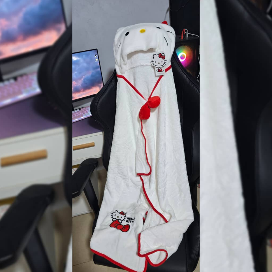 hello kitty towel
