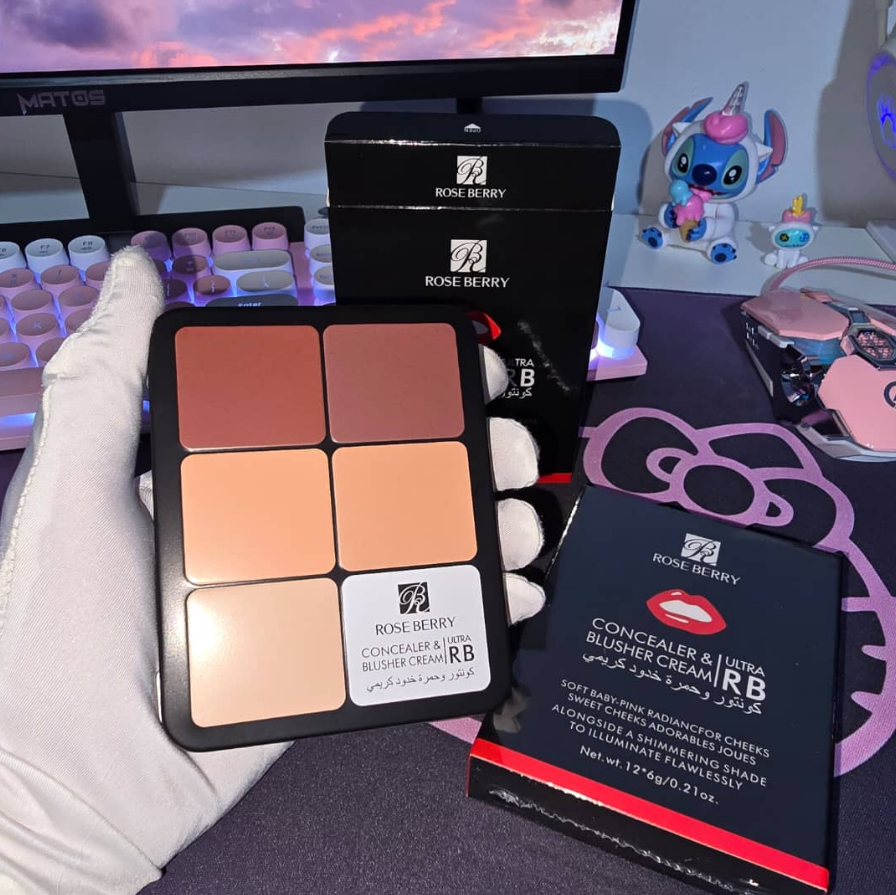 consealer & blusher cream