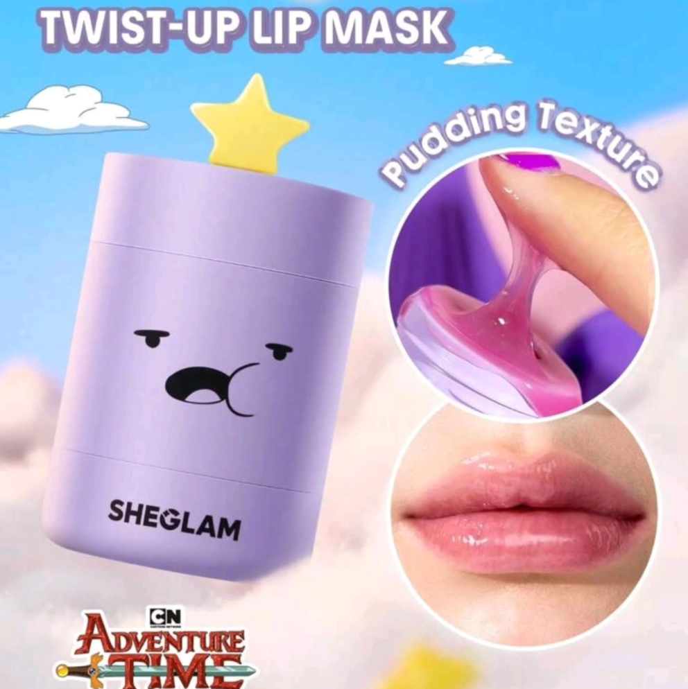 lip mask adventure time