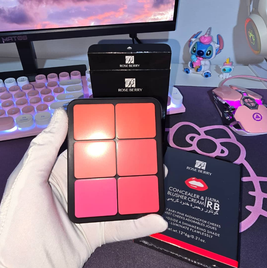 consealer & blusher cream